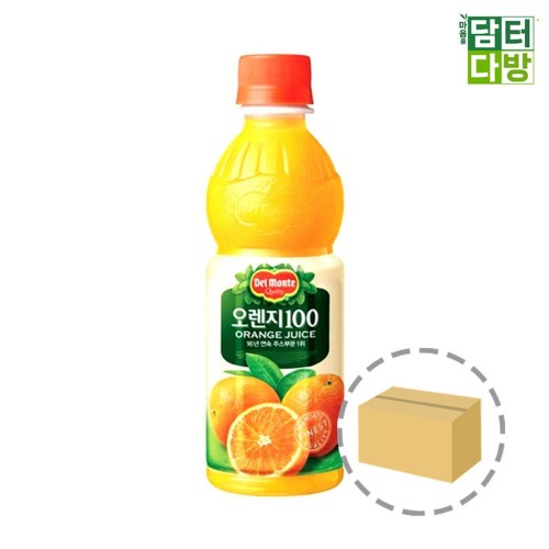 [리퍼상품] 델몬트 오렌지100 400ml x 20개